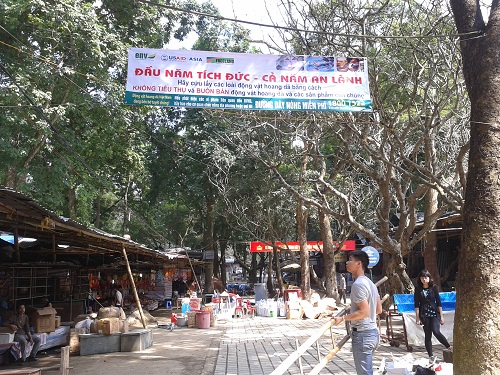  Hà Nội: Tăng cường kêu gọi người dân không tiêu thu ĐVHD tại Chùa Hương