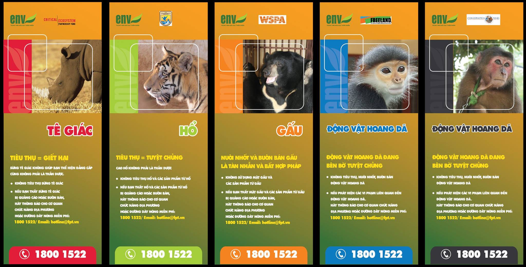  Ủy ban Trung Ương Mặt trận Tổ quốc Việt Nam thể hiện quyết tâm và nỗ lực bảo vệ động vật hoang dã