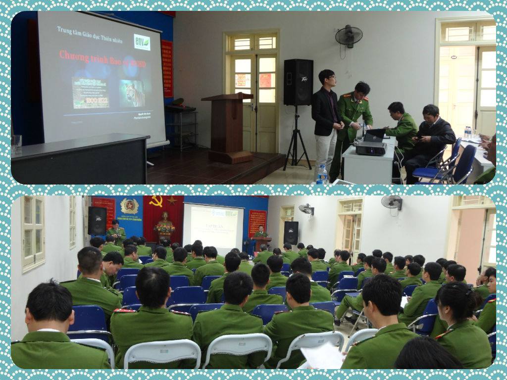  Cảnh sát môi trường Hà Nội tham gia tập huấn nâng cao năng lực thực thi pháp luật