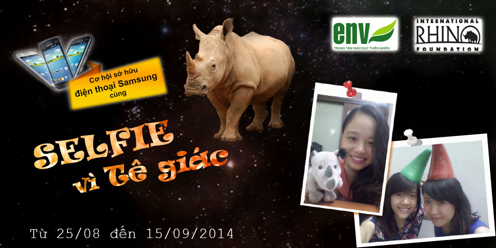  Selfie vì Tê giác