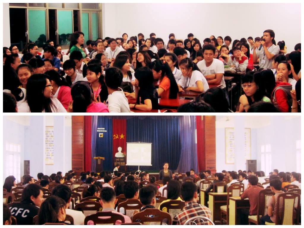  Thảo luận chuyên đề tiêu thụ ĐVHD cùng sinh viên Bách Khoa Đà Nẵng và Tôn Đức Thắng HCM