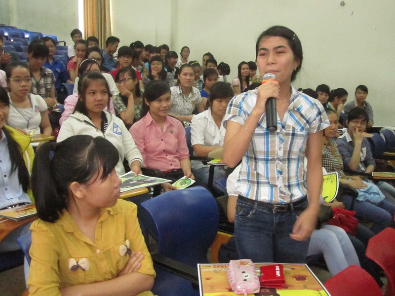 Thảo luận chuyên đề bảo vệ ĐVHD & chương trình tập huấn TNV tại trường Đại học Sư Phạm Đà Nẵng