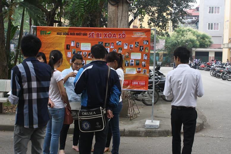 Sinh viên Đại học Công Đoàn xúc động với thông điệp kêu gọi bảo vệ tê giác